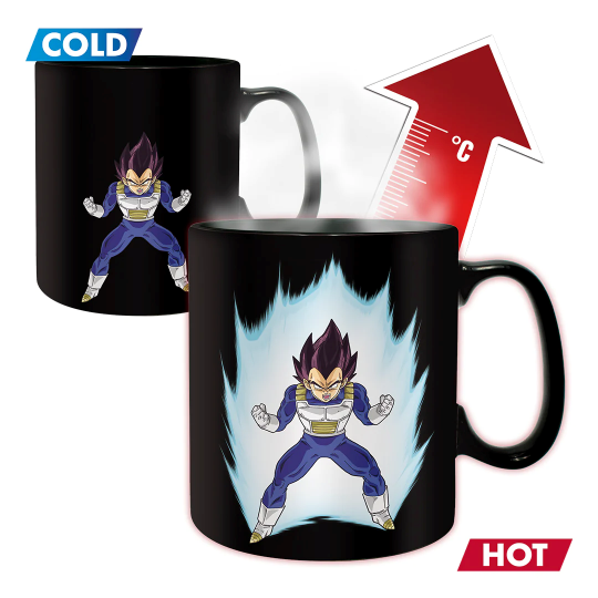 Dragon Ball Z: Vegeta Magic Mug & Coaster - Gift Set