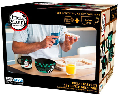 Demon Slayer: Breakfast Set Mug & Bowl