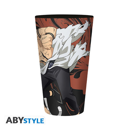 Jujutsu Kaisen: 400ml Large Glass - Itadori Vs Sukuna