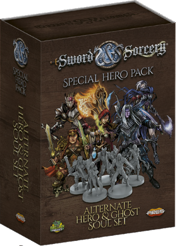 Sword & Sorcery: Special Hero Pack - Alternate Hero & Ghost Soul Set