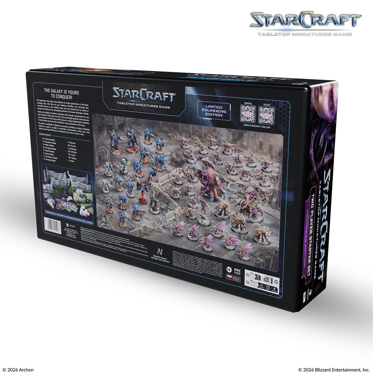 Starcraft: The Miniatures Game - Wave 1 Two Player Starter Set Founders Edition [PREORDER]
