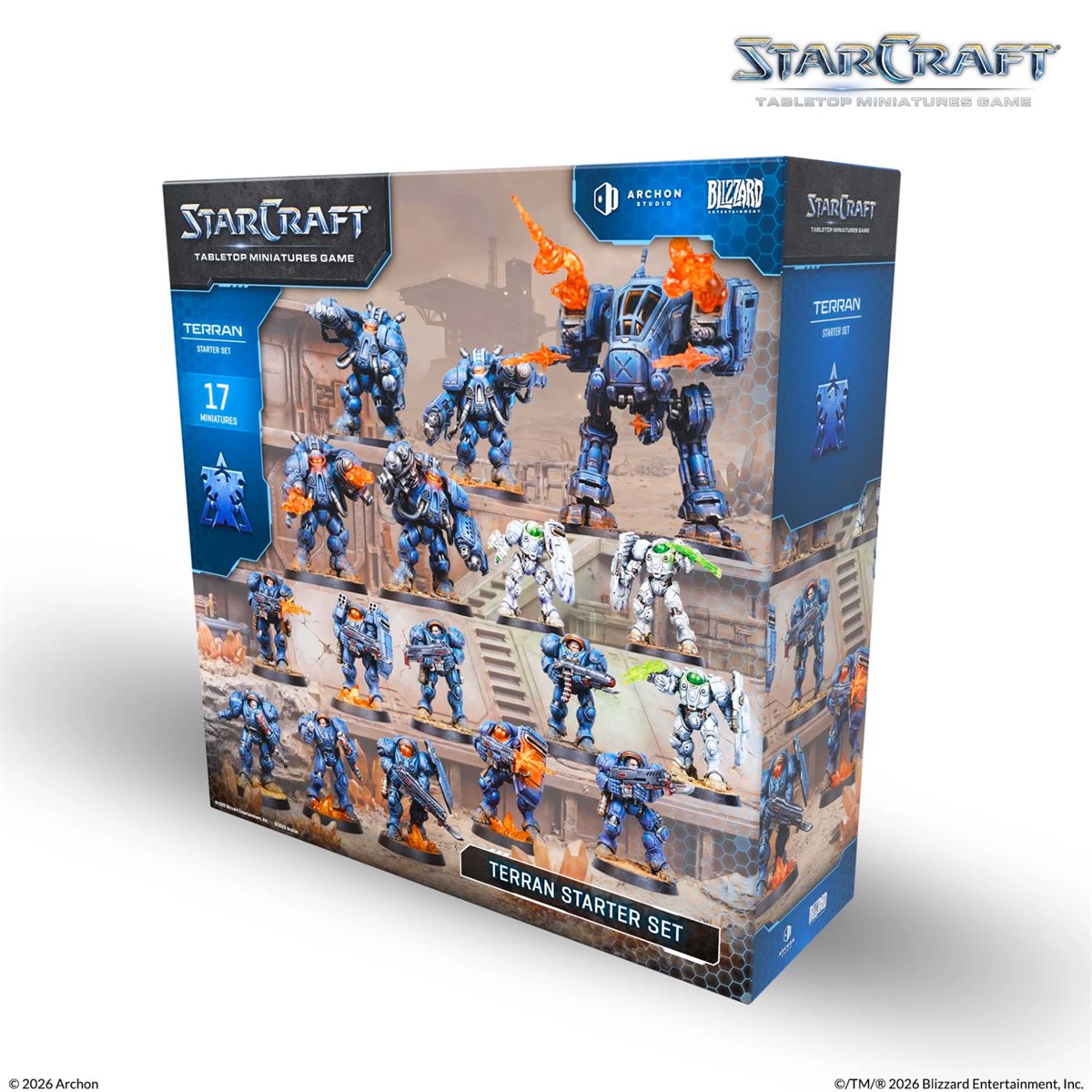 Starcraft: The Miniatures Game - Wave 2 Terran Starter Set