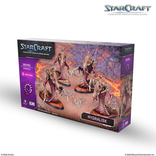 Starcraft: The Miniatures Game - Wave 1 Zerg Hydralisk Expansion [PREORDER]