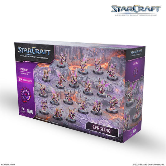Starcraft: The Miniatures Game - Wave 1 Zerg Zergling Expansion Set [PREORDER]