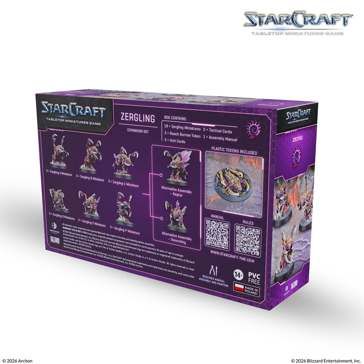 Starcraft: The Miniatures Game - Wave 1 Zerg Zergling Expansion Set [PREORDER]