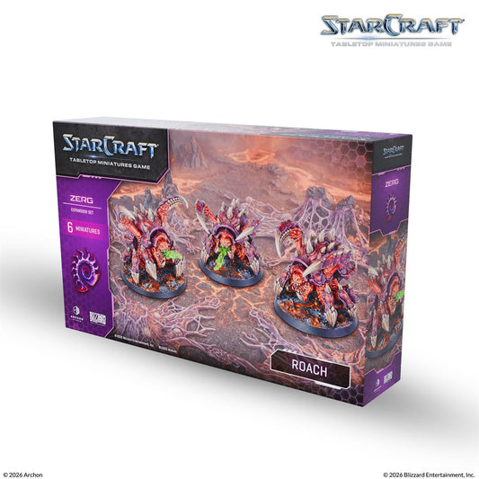 Starcraft: The Miniatures Game - Wave 1 Zerg Roach Expansion Set [PREORDER]