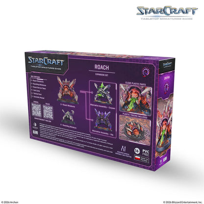 Starcraft: The Miniatures Game - Wave 1 Zerg Roach Expansion Set [PREORDER]
