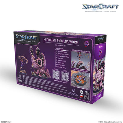 Starcraft: The Miniatures Game - Wave 1 Zerg Primal Kerrigan Hero Expansion Set [PREORDER]
