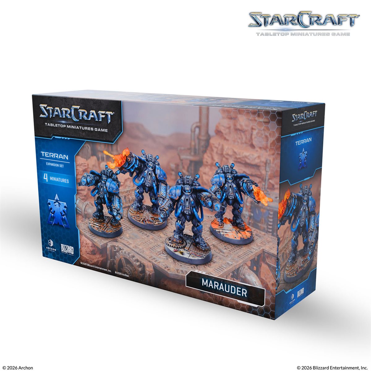 Starcraft: The Miniatures Game - Wave 1 Terran Marauder Expansion Set [PREORDER]