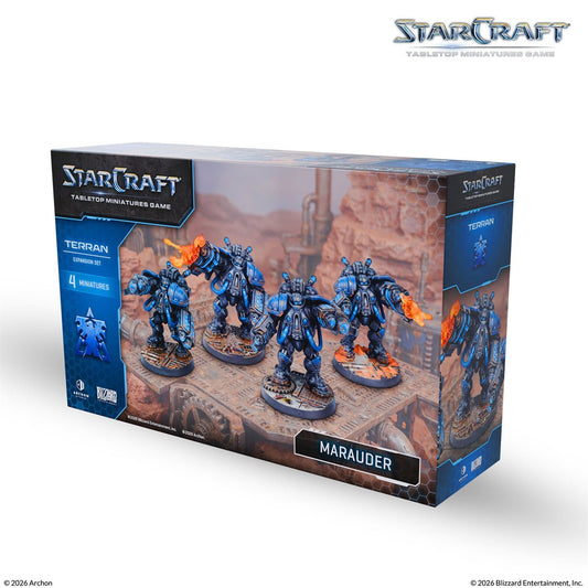 Starcraft: The Miniatures Game - Wave 1 Terran Marauder Expansion Set [PREORDER]