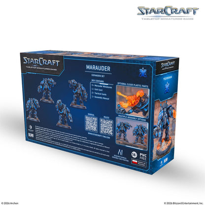 Starcraft: The Miniatures Game - Wave 1 Terran Marauder Expansion Set [PREORDER]