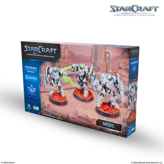 Starcraft: The Miniatures Game - Wave 1 Terran Medic Expansion Set [PREORDER]