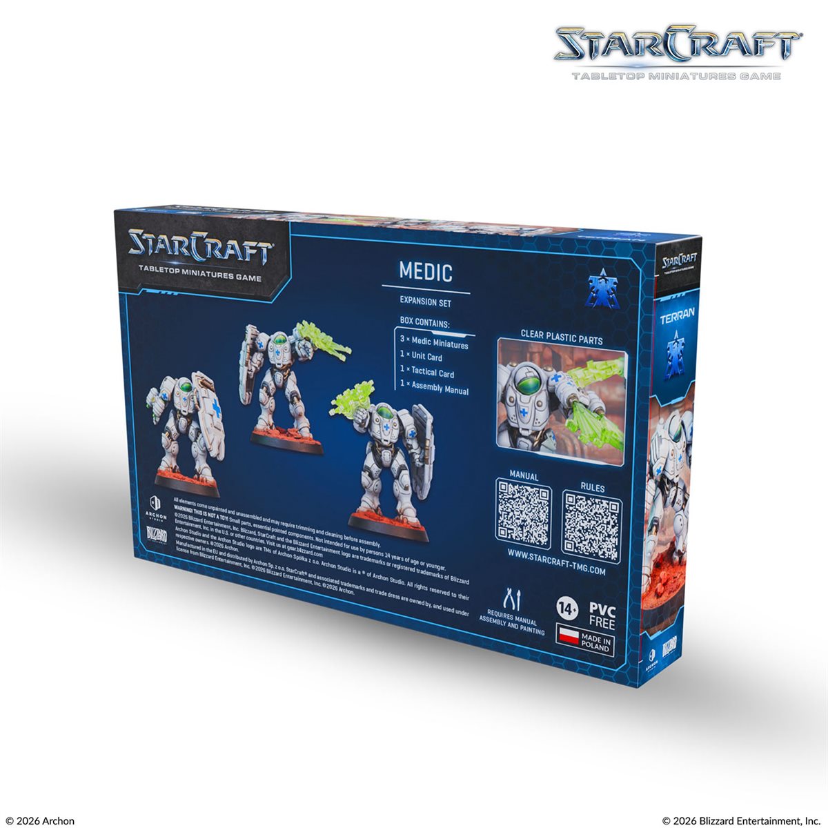 Starcraft: The Miniatures Game - Wave 1 Terran Medic Expansion Set [PREORDER]