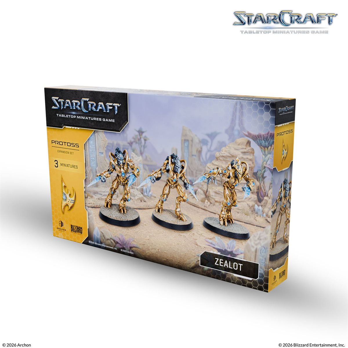 Starcraft: The Miniatures Game - Wave 1 Protoss Zealot Expansion Set [PREORDER]