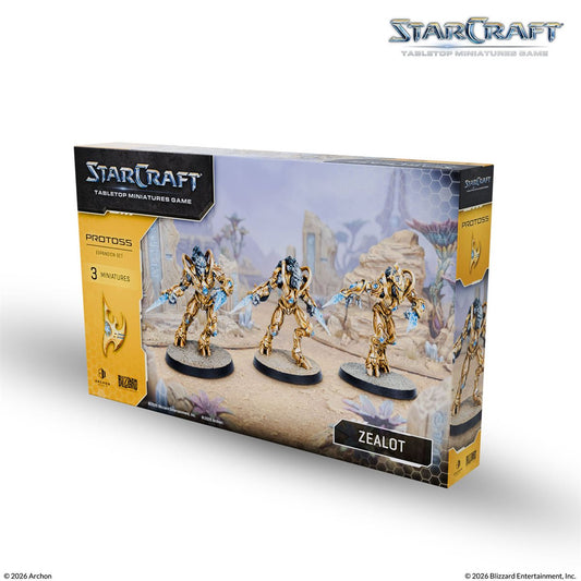 Starcraft: The Miniatures Game - Wave 1 Protoss Zealot Expansion Set [PREORDER]