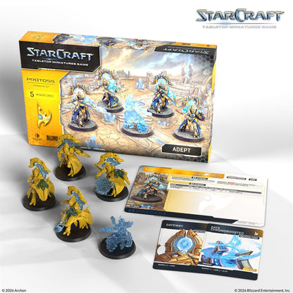 Starcraft: The Miniatures Game - Wave 1 Protoss Adept Expansion Set [PREORDER]
