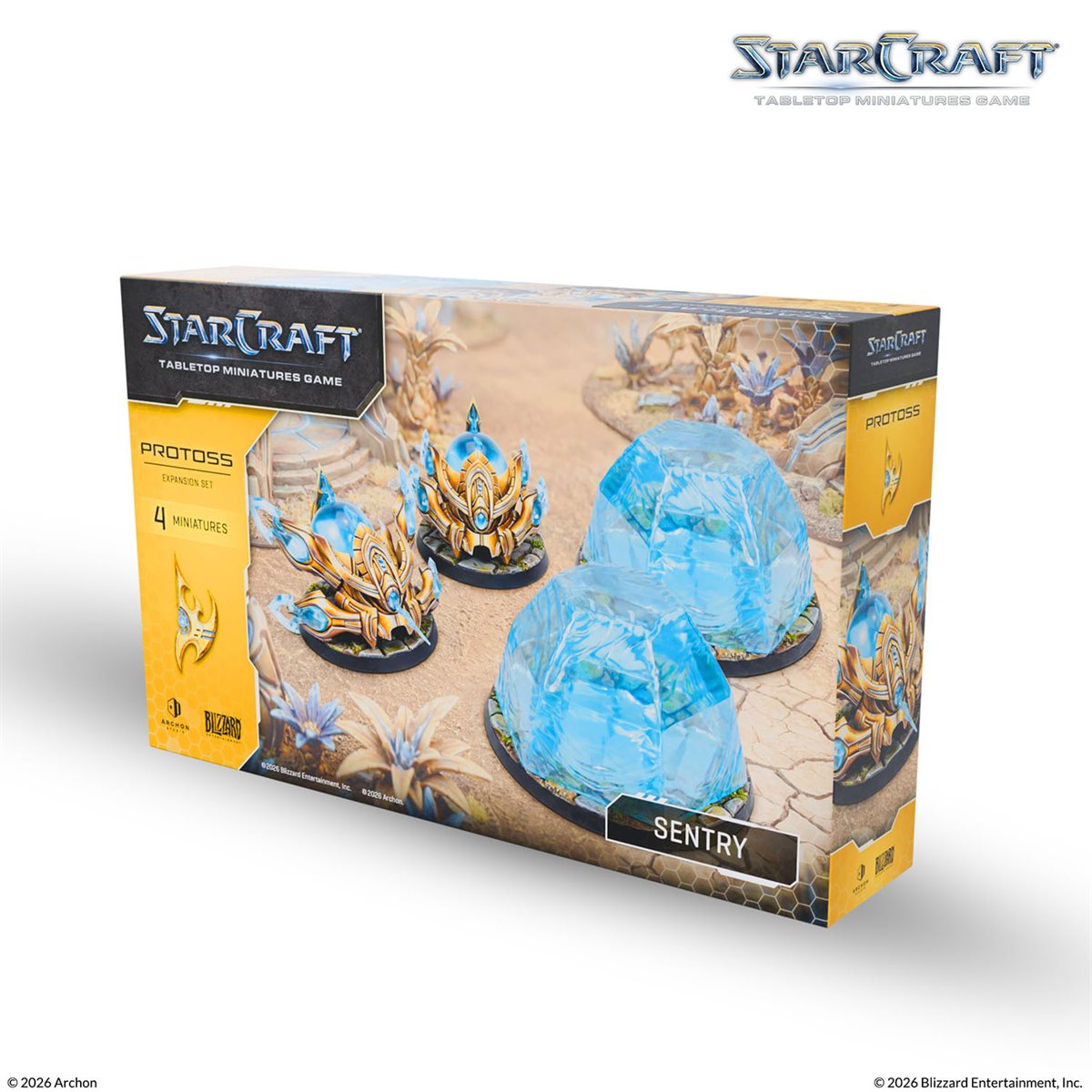 Starcraft: The Miniatures Game - Wave 1 Protoss Sentry Expansion Set [PREORDER]