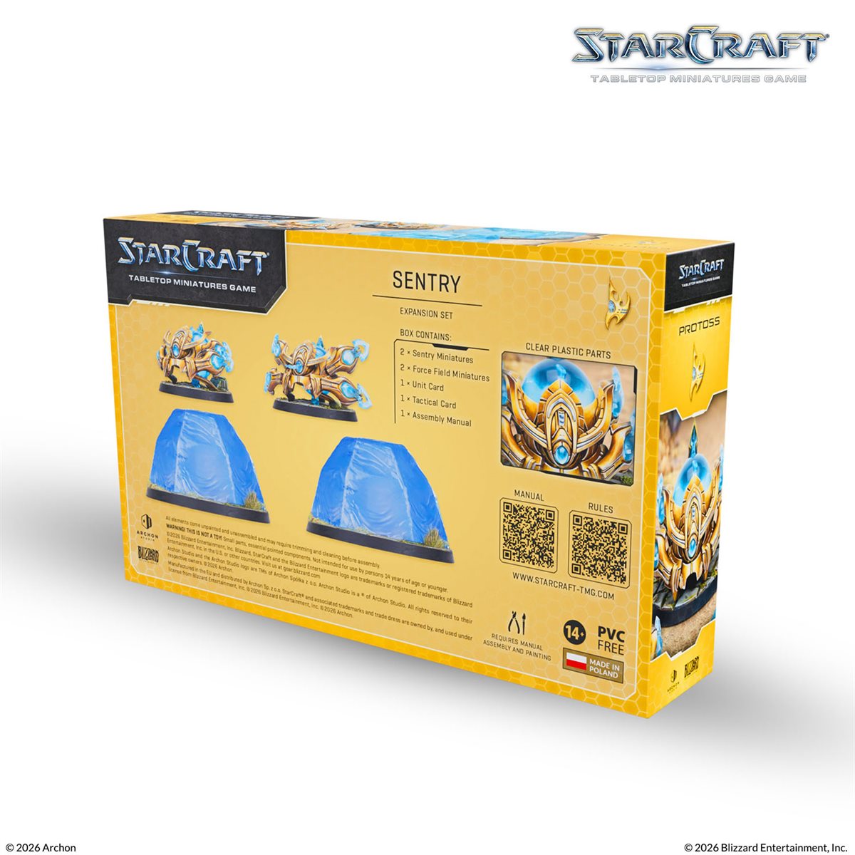 Starcraft: The Miniatures Game - Wave 1 Protoss Sentry Expansion Set [PREORDER]