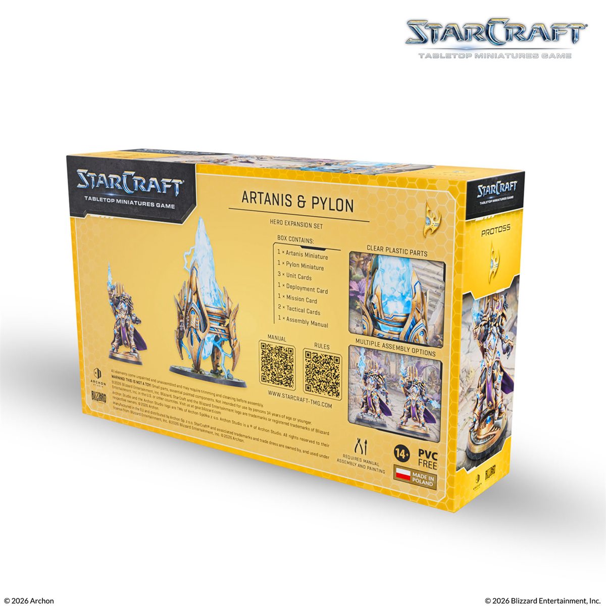 Starcraft: The Miniatures Game - Wave 1 Protoss Hierarch Artanis Hero Expansion Set [PREORDER]