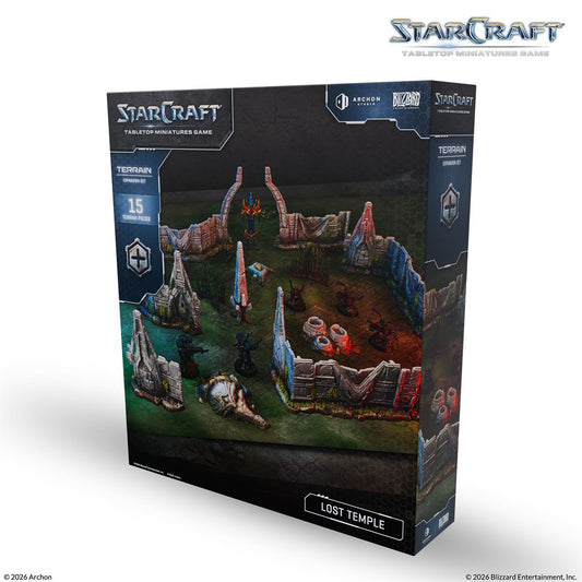 Starcraft: The Miniatures Game - Wave 1 Lost Temple Terrain Expansion Set [PREORDER]