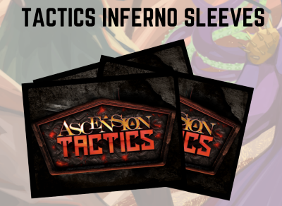 Ascension Tactics Inferno: Card Sleeves 350 Count