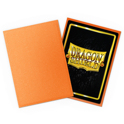 Dragon Shield: Matte Sleeves 100 Count - Amber