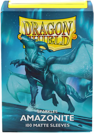 Dragon Shield: Matte Sleeves 100 Count - Amazonite