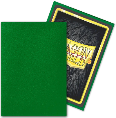 Dragon Shield: Japanese Matte Sleeves 60 Count - Emerald