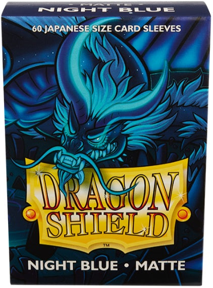 Dragon Shield: Japanese Matte Sleeves 60 Count - Night Blue