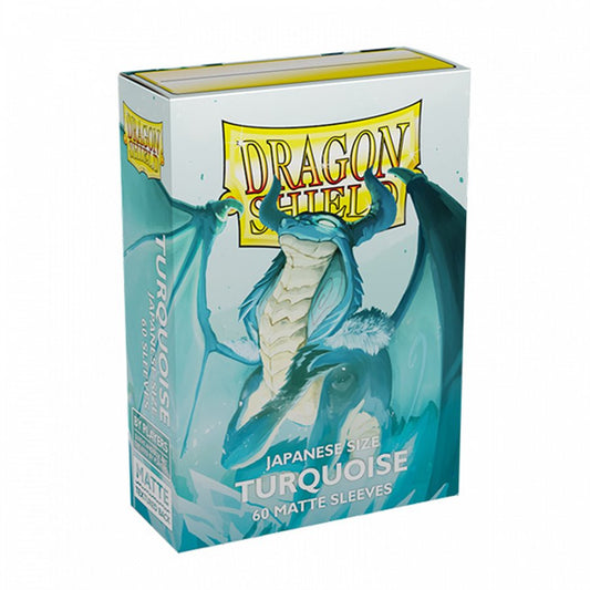 Dragon Shield: Japanese Matte Sleeves 60 Count - Turquoise