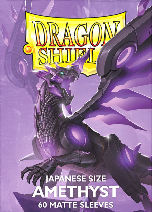 Dragon Shield: Japanese Matte Sleeves 60 Count - Amethyst