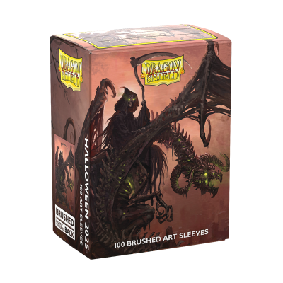 Dragon Shield: Brushed Art Sleeves 100 Count – Halloween 2025