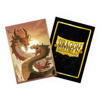 Dragon Shield: Dual Matte Japanese Sleeves 60 Count – Wood Snake 2025