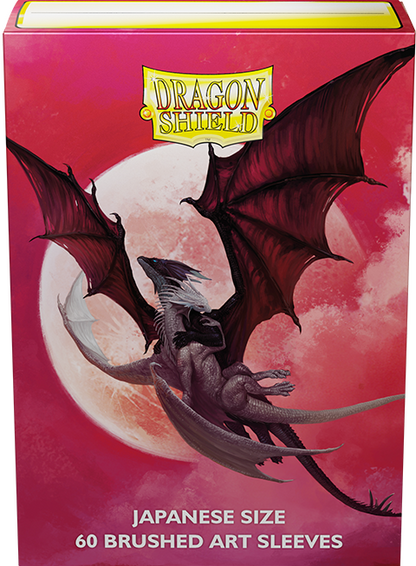 Dragon Shield: Japanese Brushed Art Sleeves 60 Count - Valentine Dragons 2024