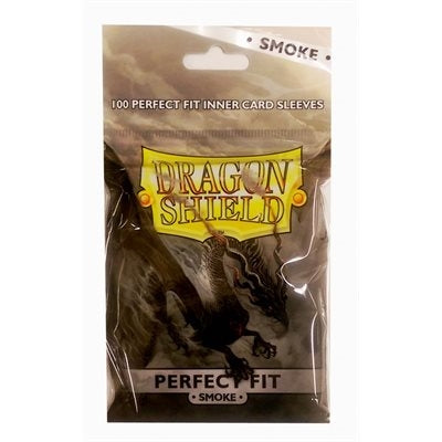 Dragon Shield: Perfect Fit Sleeves 100 Pack - Smoke