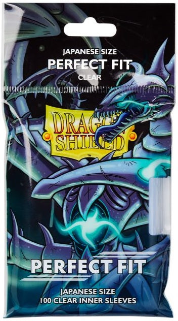 Dragon Shield: Japanese Perfect Fit Inner Sleeves 100 Count - Clear