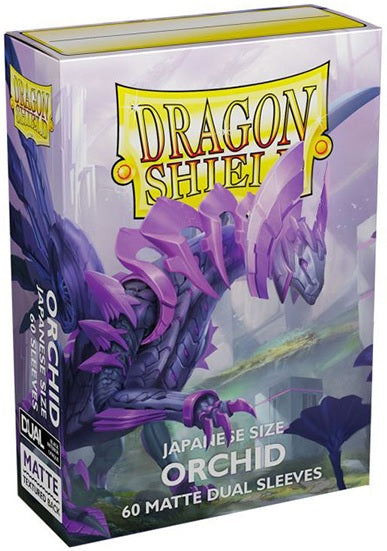 Dragon Shield: Japanese Matte Dual Sleeves 60 Count - Orchid