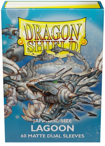 Dragon Shield: Japanese Matte Dual Sleeves 60 Count - Lagoon