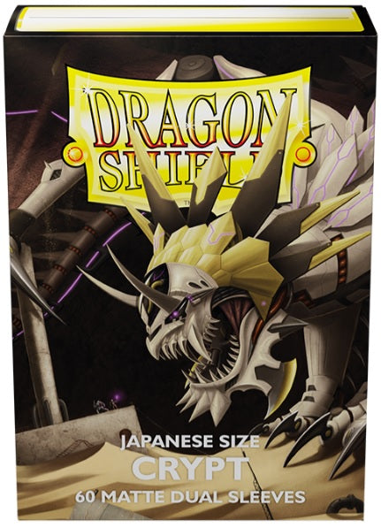 Dragon Shield: Japanese Matte Dual Sleeves 60 Count - Crypt