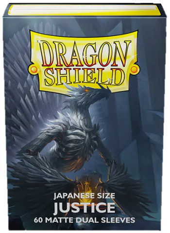 Dragon Shield: Japanese Matte Dual Sleeves 60 Count - Justice