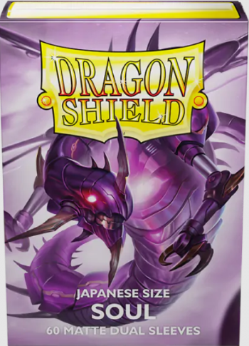 Dragon Shield: Japanese Matte Dual Sleeves 60 Count - Soul