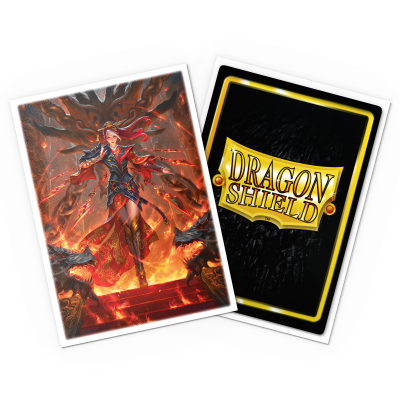 Dragon Shield: Matte Art Sleeves 100 Count – Flesh & Blood: Cindra, Dracai Of Retribution