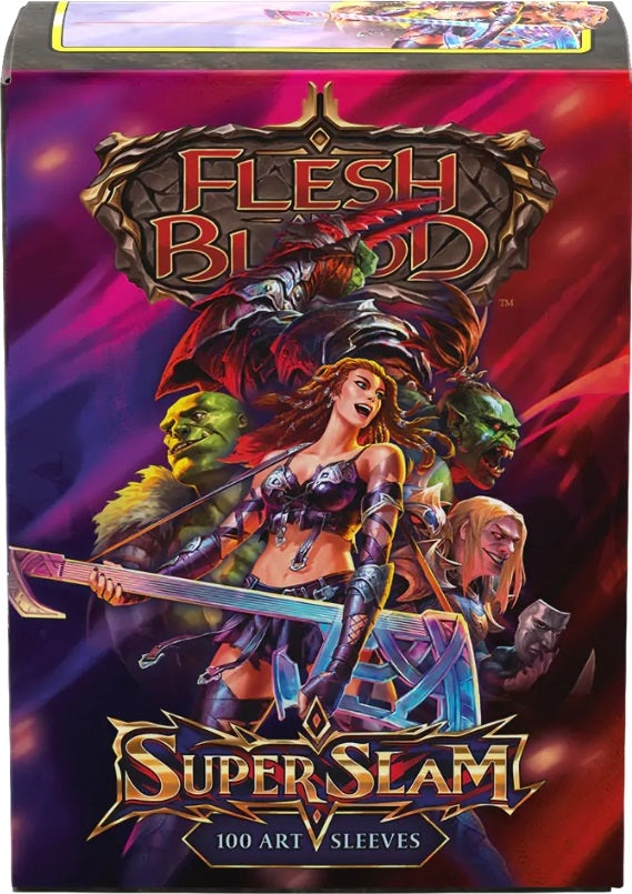 Dragon Shield: Matte Sleeves 100 Count – Flesh & Blood Superslam
