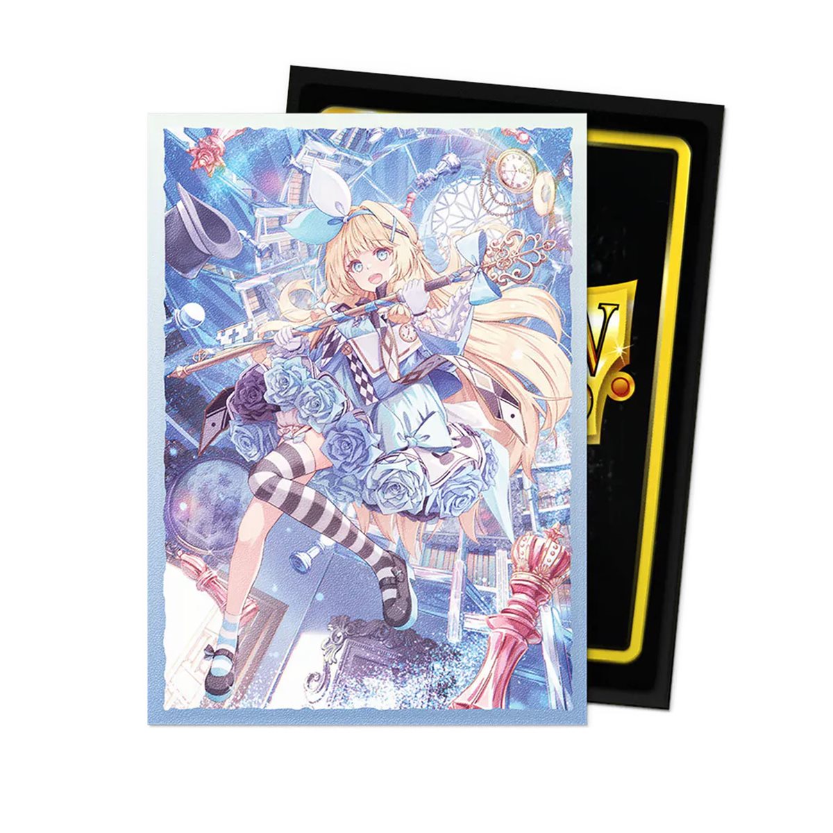 Dragon Shield: Matte Art Sleeves 100 Count – Grand Archive Alice, Golden Queen