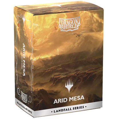 Dragon Shield: Dual Art Sleeves 100 Count – Landfall Series Arid Mesa