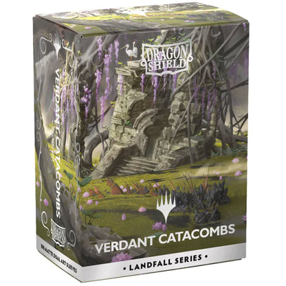 Dragon Shield: Dual Art Sleeves 100 Count – Landfall Series Verdant Catacombs