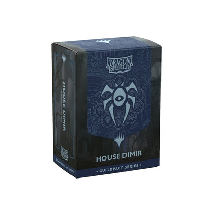 Dragon Shield: Dual Matte Sleeves 100 Count - House Dimir