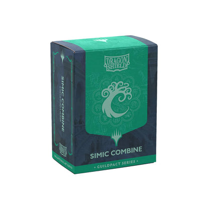 Dragon Shield: Dual Matte Sleeves 100 Count - Simic Combine