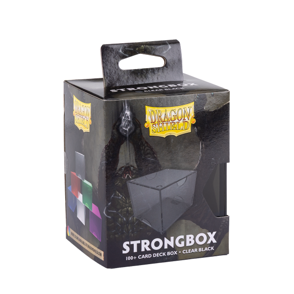 Dragon Shield:  Strongbox - Clear Black