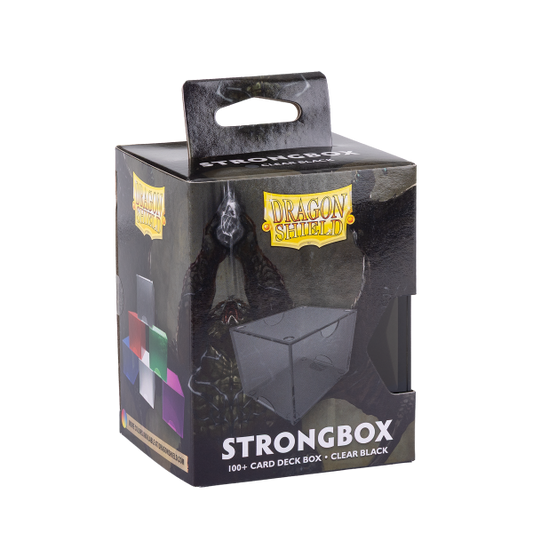 Dragon Shield:  Strongbox - Clear Black